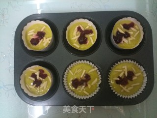 蔓越莓斑斓玛芬的做法步骤：9