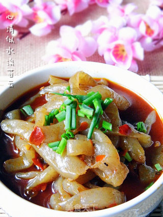 泡椒烧魔芋的做法步骤：8
