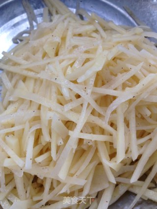 香煎土豆饼的做法步骤：4
