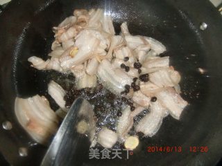 锅盔回锅肉的做法步骤：5
