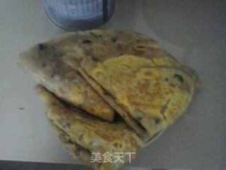 香葱鸡蛋饼的做法步骤：10