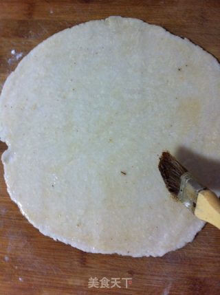 五香葱油饼的做法步骤：8