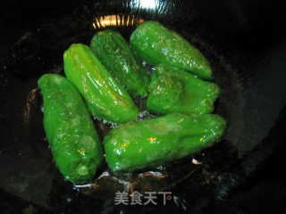 虎皮青椒的做法步骤：3