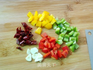 鲜芒辣味虾的做法步骤：3