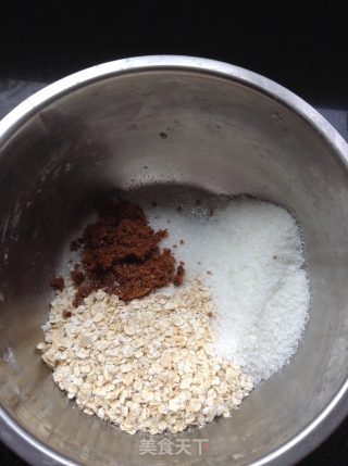 燕麦饼干的做法步骤：2