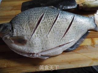 泡椒糖醋武昌鱼的做法步骤：3