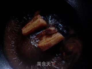 可乐酱五花肉的做法步骤：4