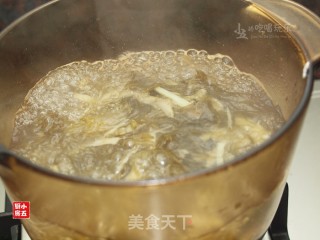 车白咸菜汤：夏天的开胃汤的做法步骤：7