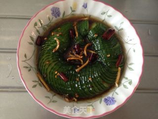 蓑衣黄瓜——夏季的开胃凉菜的做法步骤：9