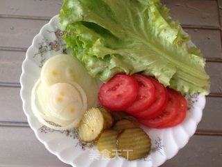 牛肉汉堡的做法步骤：2