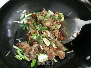 炒驴肉的做法步骤：8