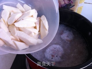 花生蜜枣山药粥的做法步骤：5