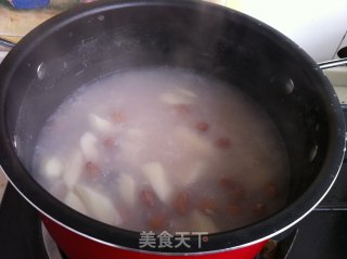 花生蜜枣山药粥的做法步骤：8