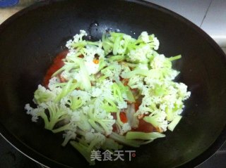 茄汁有机菜花的做法步骤：5