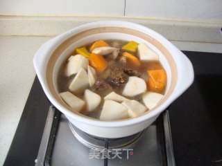 牛肉南瓜盅的做法步骤：6