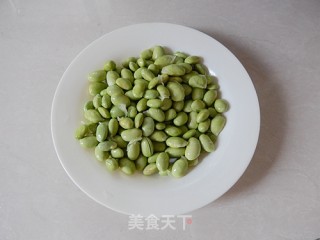 毛豆仁拌海带丝的做法步骤：3
