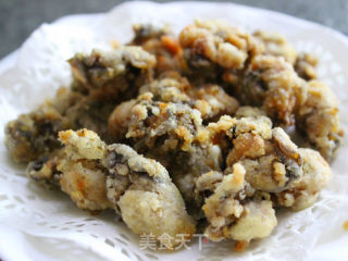 香酥炸海蛎的做法步骤：5