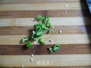 尖椒蒸鲅鱼干的做法步骤：3