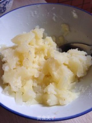 临海土豆梅菜麦饼的做法步骤：4