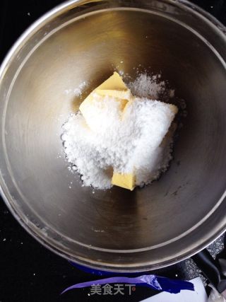 蔓越莓饼干的做法步骤：1