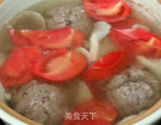牛肉狮子头的做法步骤：6