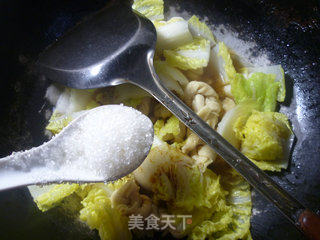 千张结烧娃娃菜的做法步骤：8
