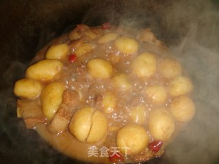 肉烧小土豆的做法步骤：9