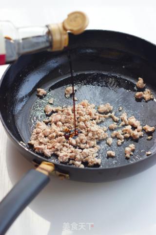 葱油肉末拌面的做法步骤：4