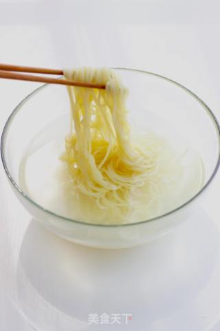 葱油肉末拌面的做法步骤：7