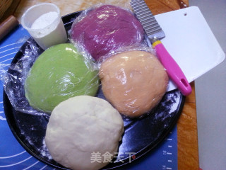 彩色蔬菜蝴蝶面的做法步骤：4