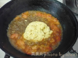 西红柿鸡蛋炖粉条的做法步骤：9