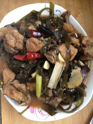 红烧排骨海带的做法步骤：9