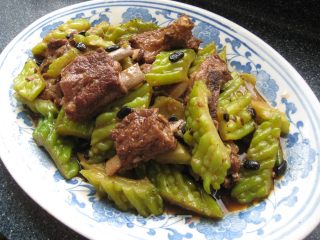 凉瓜豆豉烧排骨的做法步骤：12
