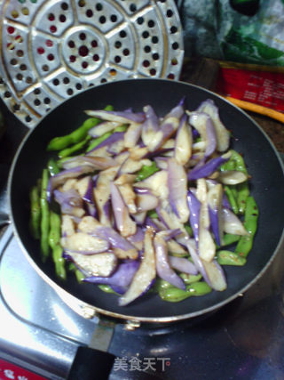 豆角烧茄子的做法步骤：9