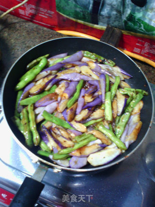 豆角烧茄子的做法步骤：10