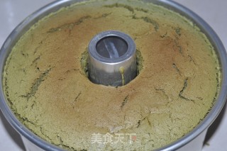 10寸抹茶戚风蛋糕的做法步骤：19