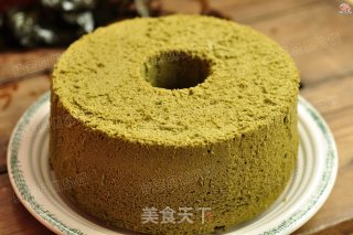 10寸抹茶戚风蛋糕的做法步骤：20
