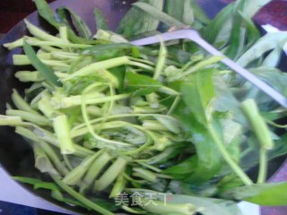 蒜蓉空心菜的做法步骤：4