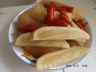 酸萝卜海带老鸭汤的做法步骤：3