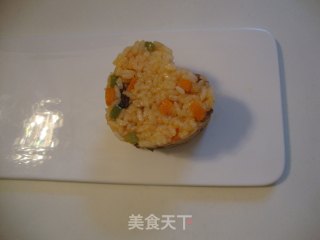 牛肉胡萝卜炒饭的做法步骤：8
