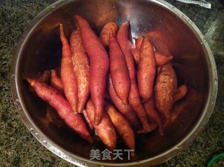 晒红薯干的做法步骤：2