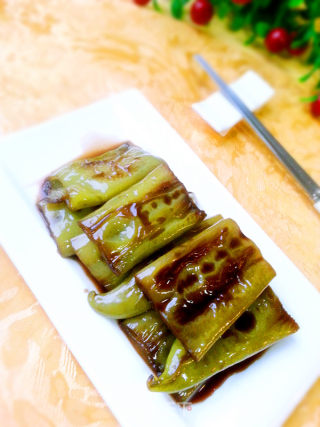 虎皮尖椒的做法步骤：6