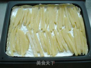 健康烤薯条的做法步骤：5