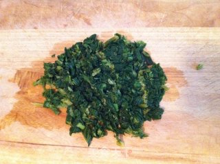 芹菜叶玉米饼的做法步骤：3