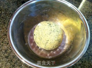 芹菜叶玉米饼的做法步骤：5
