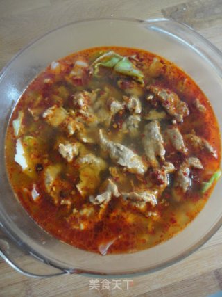 川菜【水煮肉】的做法步骤：8