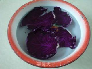 紫包菜拌土豆丝的做法步骤：1