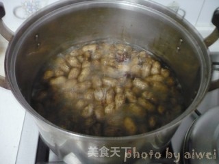 五香毛豆花生的做法步骤：6