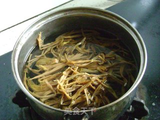 银针肉丸的做法步骤：2