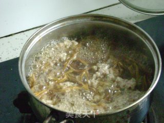 银针肉丸的做法步骤：3